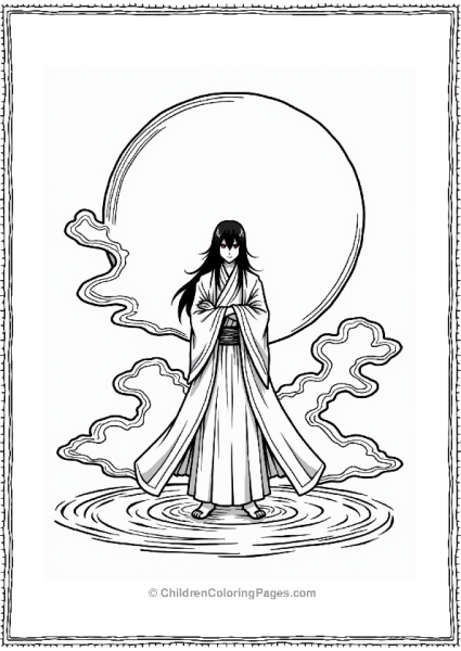 Itachi Under A Full Moon Free PDF Printable
