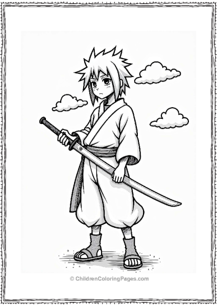 Itachi With A Simple Sword Free PDF Printable