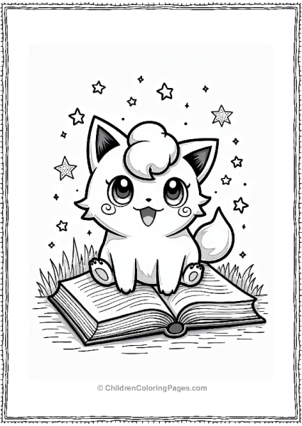 Jigglypuff And The Magical Book Free PDF Printable