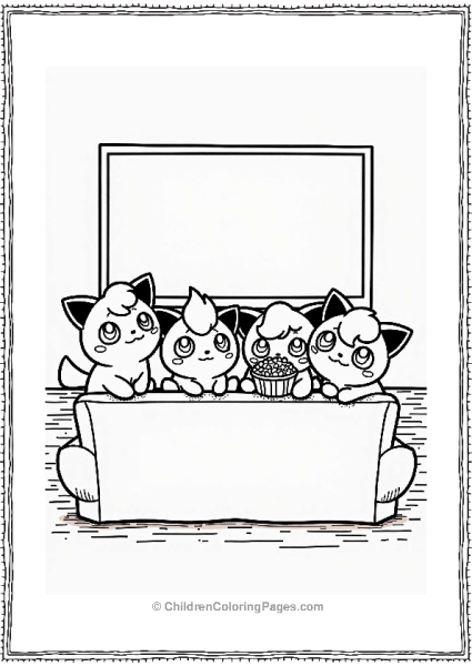 Jigglypuff Family Movie Night Free PDF Printable