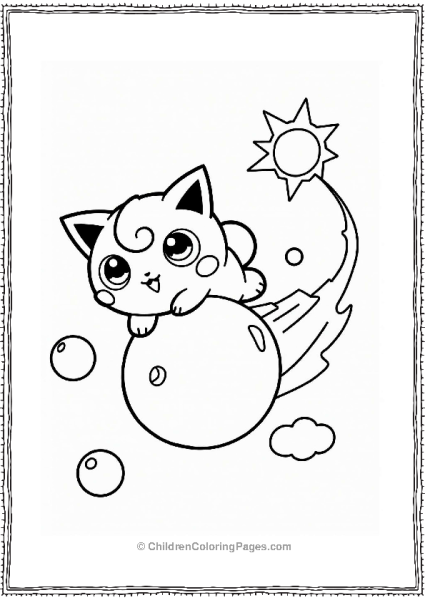 Jigglypuffs Bubble Adventure Free PDF Printable