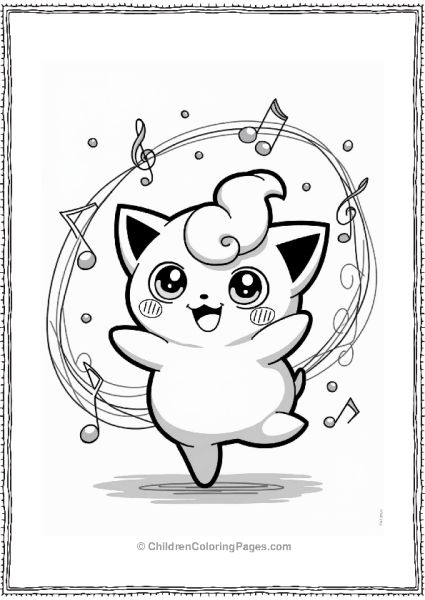 Jigglypuffs Whimsical Solo Dance Free PDF Printable