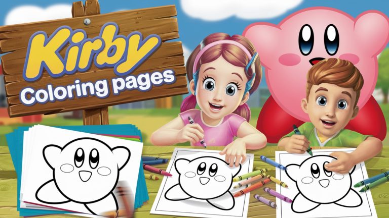 Kirby Coloring Pages