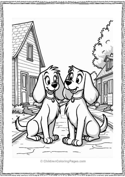 Lady And The Tramps Street Adventure Free PDF Printable