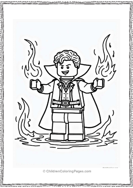 Lego Avengers Doctor Strange Casting A Spell Free PDF Printable