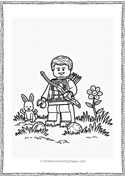 Lego Avengers Hawkeyes Easter Egg Hunt Free PDF Printable