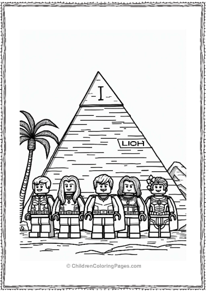 Lego Avengers In Ancient Egypt Free PDF Printable