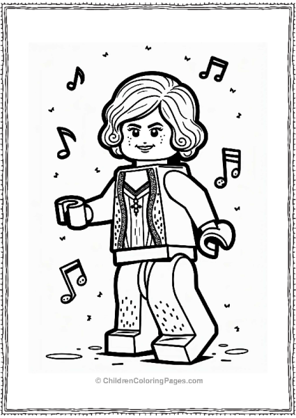 Lego Avengers Lego Black Widow Dancing In The 1920s Jazz Club Free PDF Printable