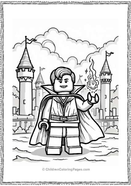 Lego Avengers Lego Doctor Strange In Medieval Times Free PDF Printable