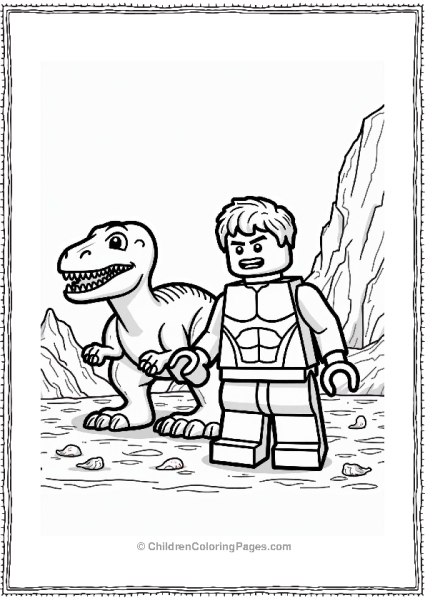 Lego Avengers Lego Hulk In Prehistoric Times Free PDF Printable