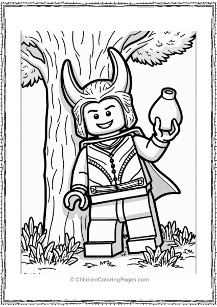 Lego Avengers Lokis April Fool S Day Prank Free PDF Printable