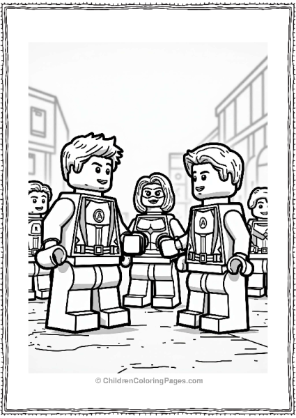 Lego Avengers Training Day Free PDF Printable