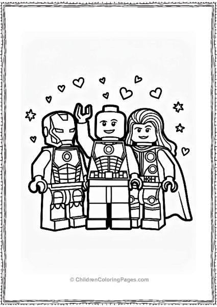 Lego Avengers United In Unity Free PDF Printable
