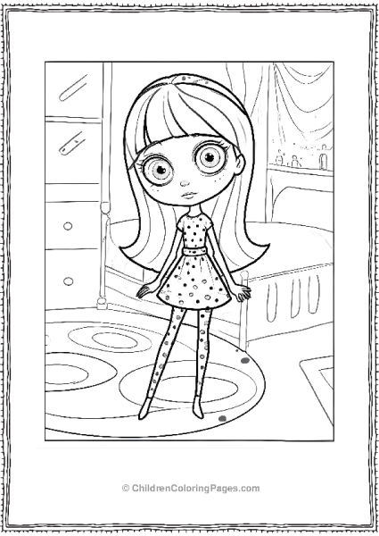 Littlest Pet Shop Blythe Baxter Going To The Shop Free PDF Printable