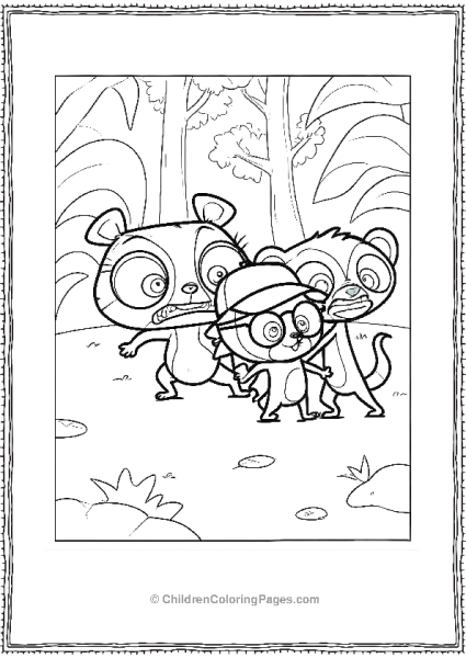 Littlest Pet Shop Cartoon Animals Free PDF Printable