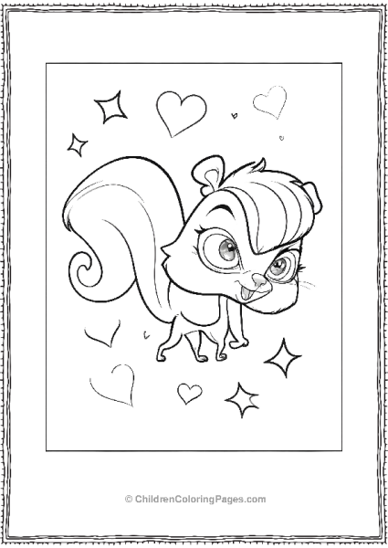 Littlest Pet Shop Pepper Clark Happy Free PDF Printable