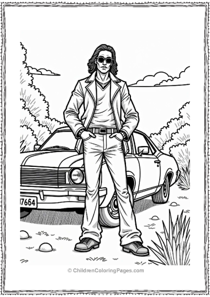 Loki In The 1960s Groovy Style Free PDF Printable