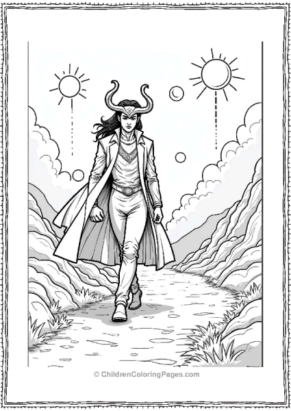 Loki On The Shadowy Path Free PDF Printable