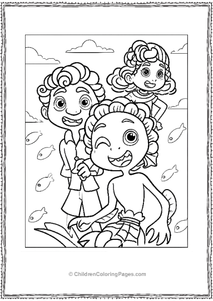 Luca Alberto And Guilia Having Fun Free PDF Printable