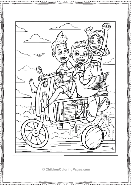 Luca Alberto Guilia On A Ride Free PDF Printable
