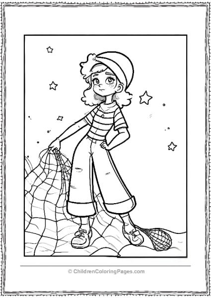Luca And Guilia With Net Free PDF Printable