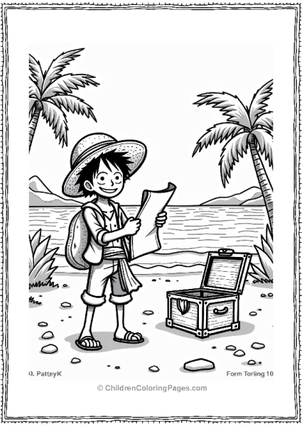 Luffys Exciting Treasure Hunt Free PDF Printable