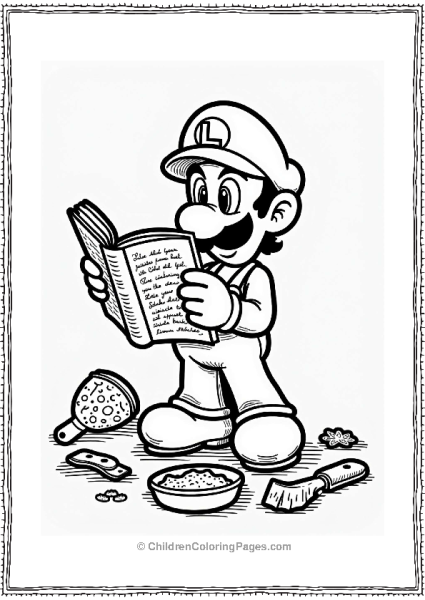 Luigi Exploring Italian Recipes Free PDF Printable