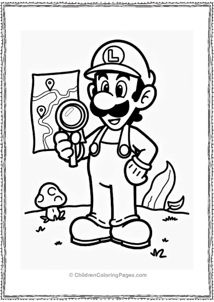 Luigi Scavenger Hunt Adventure Free PDF Printable