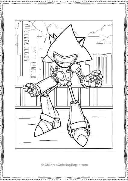 Metal Sonic Free PDF Printable