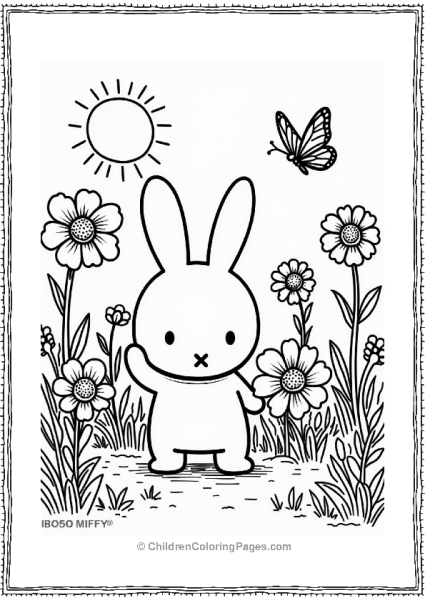 Miffy And Friends In The Garden Free PDF Printable