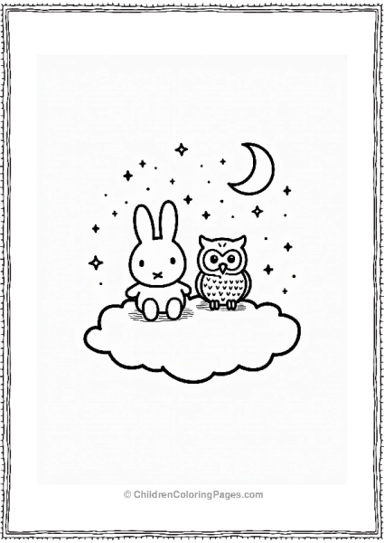 Miffy And The Friendly Owl Free PDF Printable