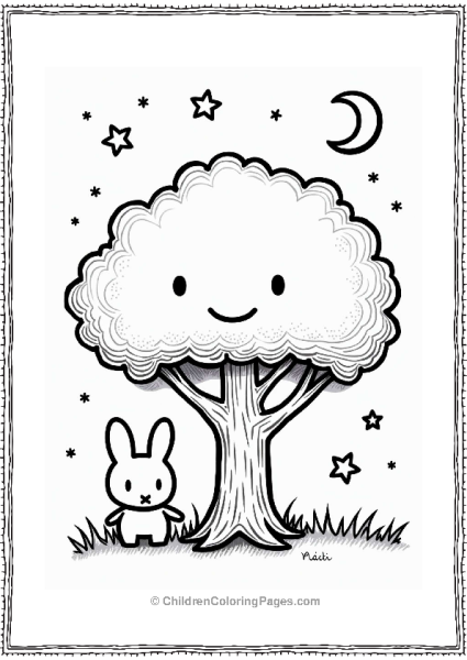 Miffy And The Nighttime Tree Free PDF Printable