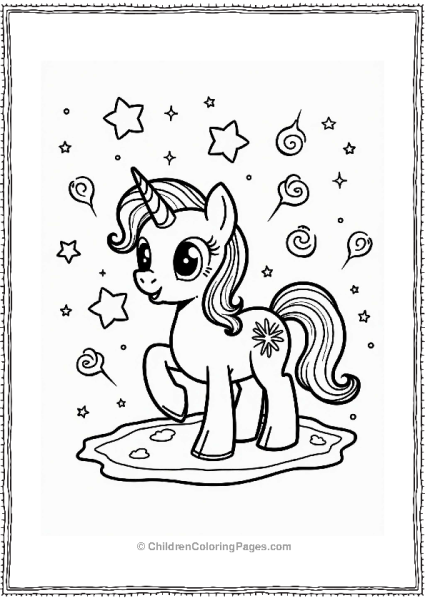 My Little Pony Princess Cadance Casting A Spell Free PDF Printable
