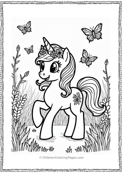 My Little Pony Princess Cadance In A Magical Meadow Free PDF Printable