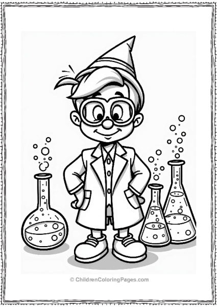 Pinocchio The Scientist In A Lab Free PDF Printable