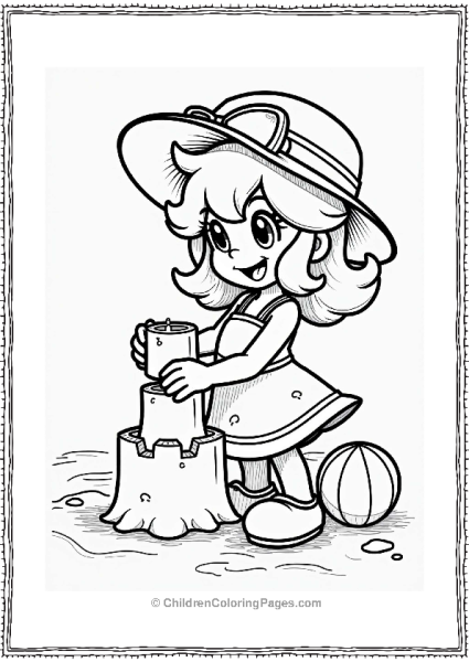 Princess Daisy At Summer Fest Free PDF Printable