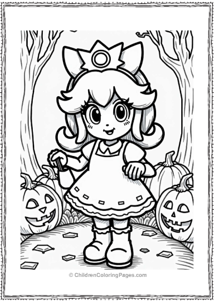 Princess Daisys Autumn Costume Party Free PDF Printable