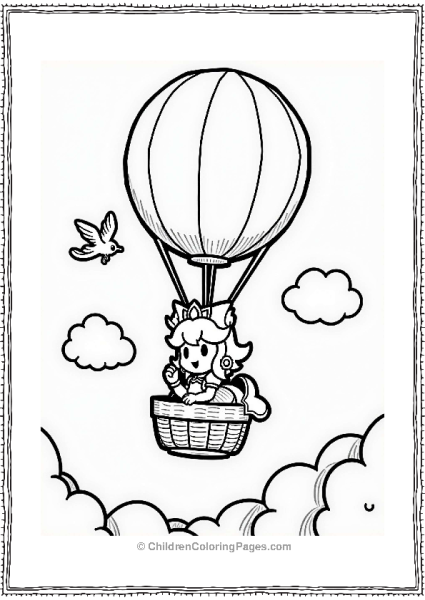 Princess Daisys Balloon Ride Free PDF Printable