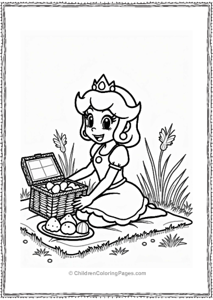 Princess Daisys Picnic Basket Adventure Free PDF Printable