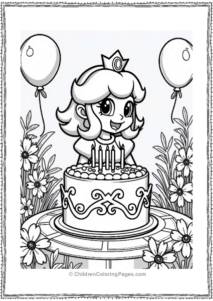 Princess Daisys Summer Garden Party Free PDF Printable