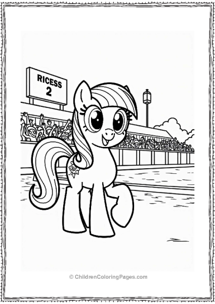 Rainbow Dash’s Race Day Preparation Free PDF Printable