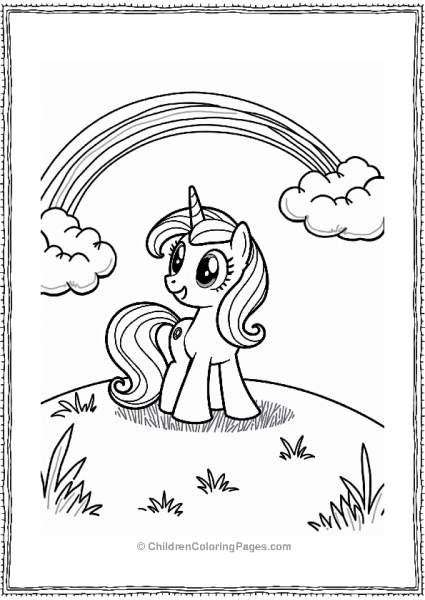Rarity And The Rainbow Free PDF Printable