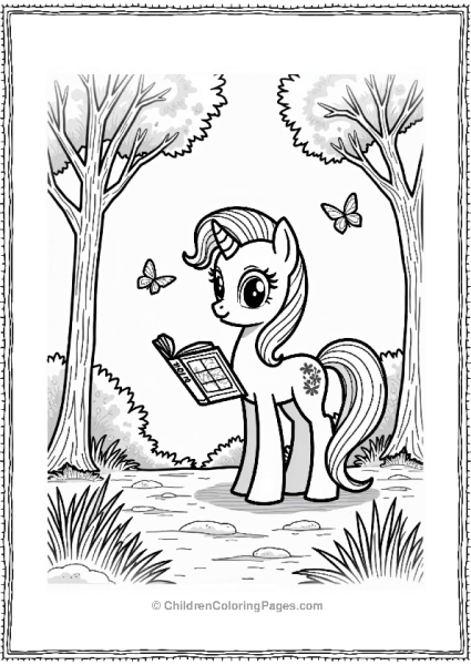 Rarity In A Forest Sketching Free PDF Printable