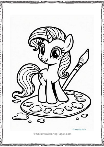 Rarity With A Colorful Palette Free PDF Printable
