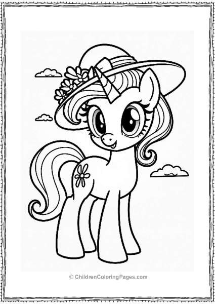 Rarity With A Fabulous Hat Free PDF Printable