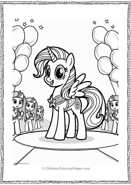 Raritys Fashion Show On The Runway Free PDF Printable