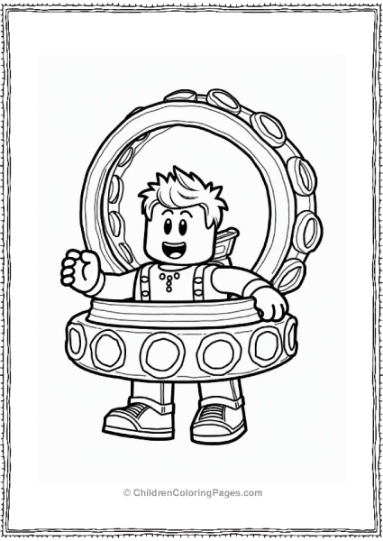 Roblox Avatar On A Carnival Ride Free PDF Printable