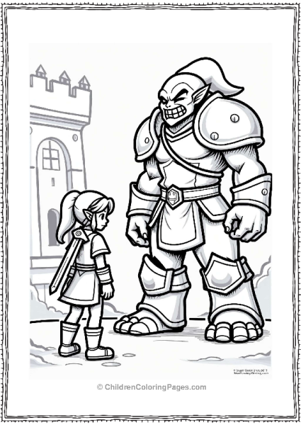 Super Smash Bros Heroic Link Vs Ganon Showdown Free PDF Printable