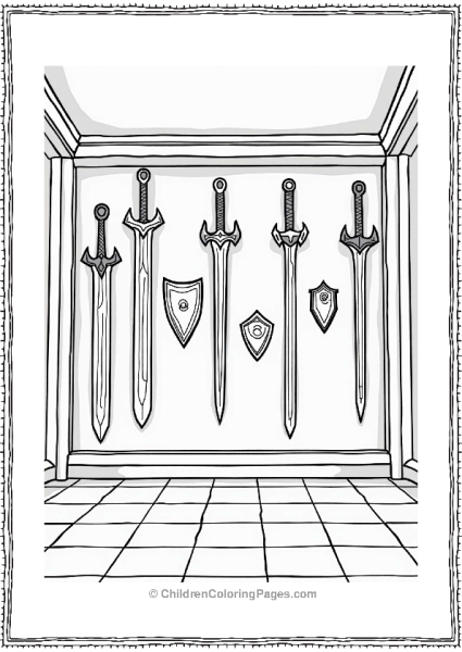 Thanos Armory Wall Illustration Free PDF Printable