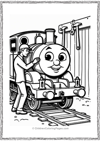 Thomas And Friends Train Headlight Inspection Free PDF Printable